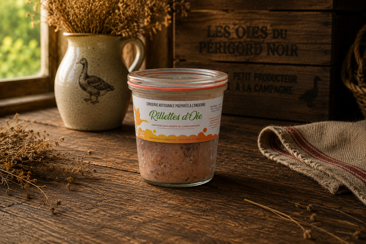 Des rillettes pour vos moments gourmands